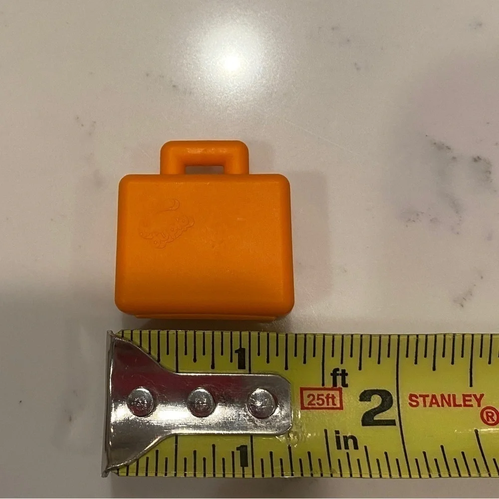 Lego Duplo ORANGE SUITCASE CASE BRIEFCASE Home Office Luggage Airport